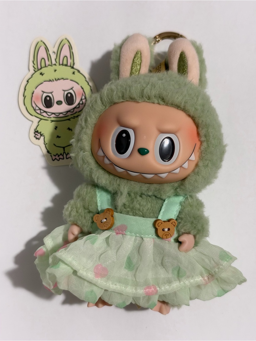 Popmart Exciting Macaron “ Green Grape “ Plush Keychain